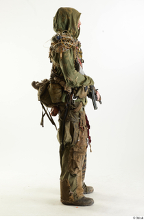 Photos John Hopkins Army Postapocalyptic Suit Poses standing whole body…